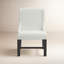 Chaise d'appoint rembourrée blanche Mya-98177798