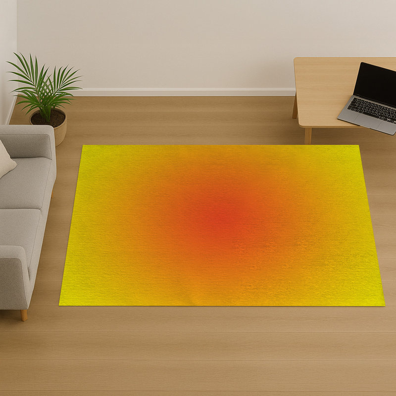Abstract Area Rug, Runner 70 x 140 cm