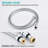 High Handheld Shower, 5 Settings, , Abs Produced Shower Head With Spray Modes, , Made-124583709