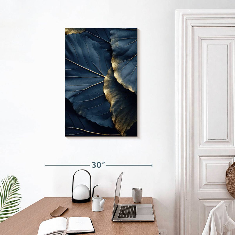 Harnek Gilded Foliage I, 30" H x 20" W