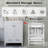 24" Bathroom Vanity Cabinet With Ceramic Sink-199505057