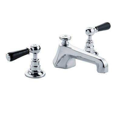https://assets.wfcdn.com/im/29467101/resize-h380-w380%5Ecompr-r70/9634/96349001/Classic+Black+Lever+Widespread+Bathroom+Faucet+with+Pop-Up+Waste.jpg