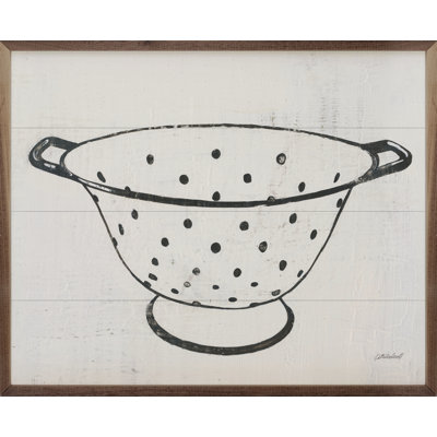 Retro Colander By Kathrine Lovell