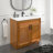 36'' Single Bathroom Vanity Base Cabinet in Maple Shaker