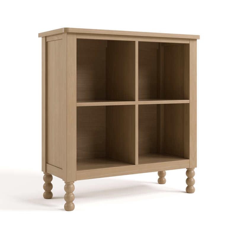 Rio 4 Cube Storage Organizer Bookcase, Driftwood