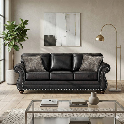 Macalla 91" Round Arms Sofa