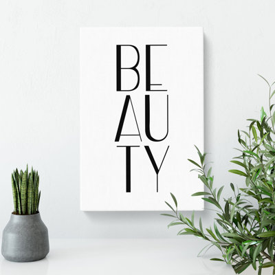 Beauty - Wrapped Canvas