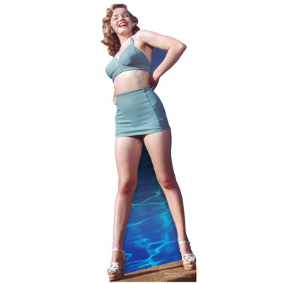 Marilyn Monroe Bikini Cardboard Standup