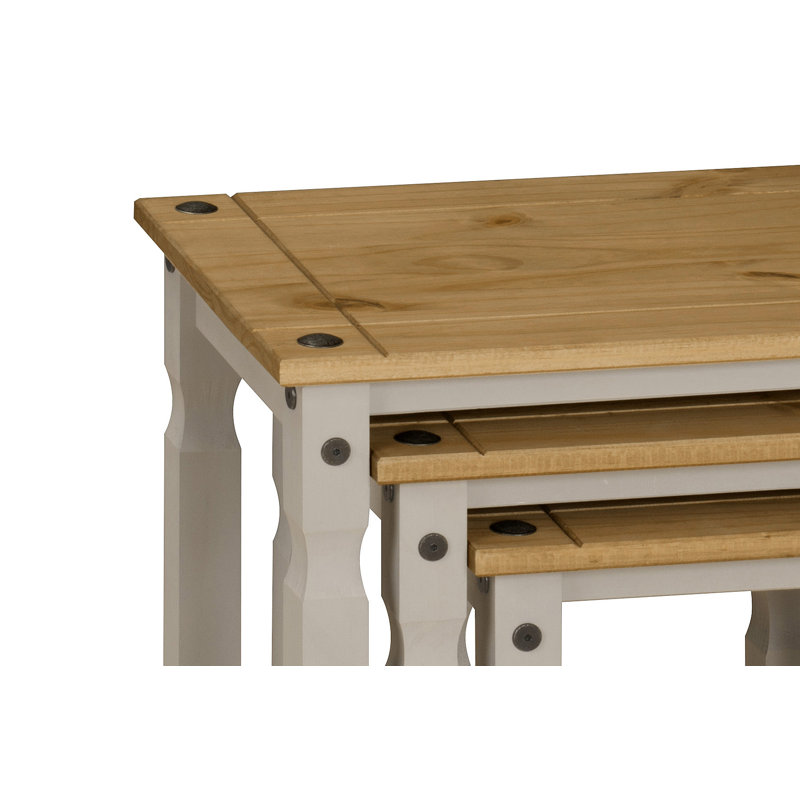 Kawamura Solid Wood Frame Nesting Tables