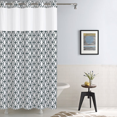 Ensemble de rideau de douche 2 pièces
