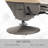 Faux Leather Swivel Recliner