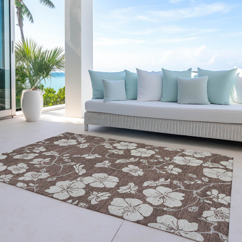  Machine Washable Indoor/Outdoor Chayden ACN1032 Rug, Rectangle 8' x 10'