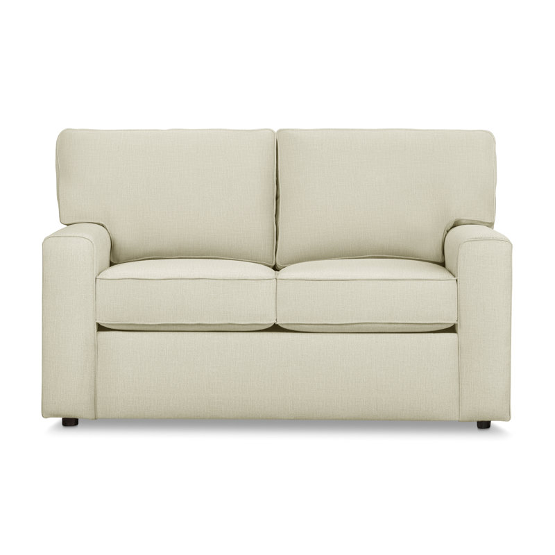 Lawson 59.5" Upholstered Loveseat, Conversation Pearl Basketweave
