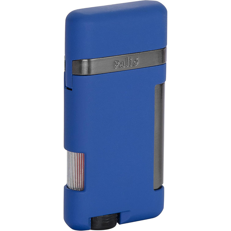 Allume-cigare à flamme à angle simple Paliz Lazio, Bleu