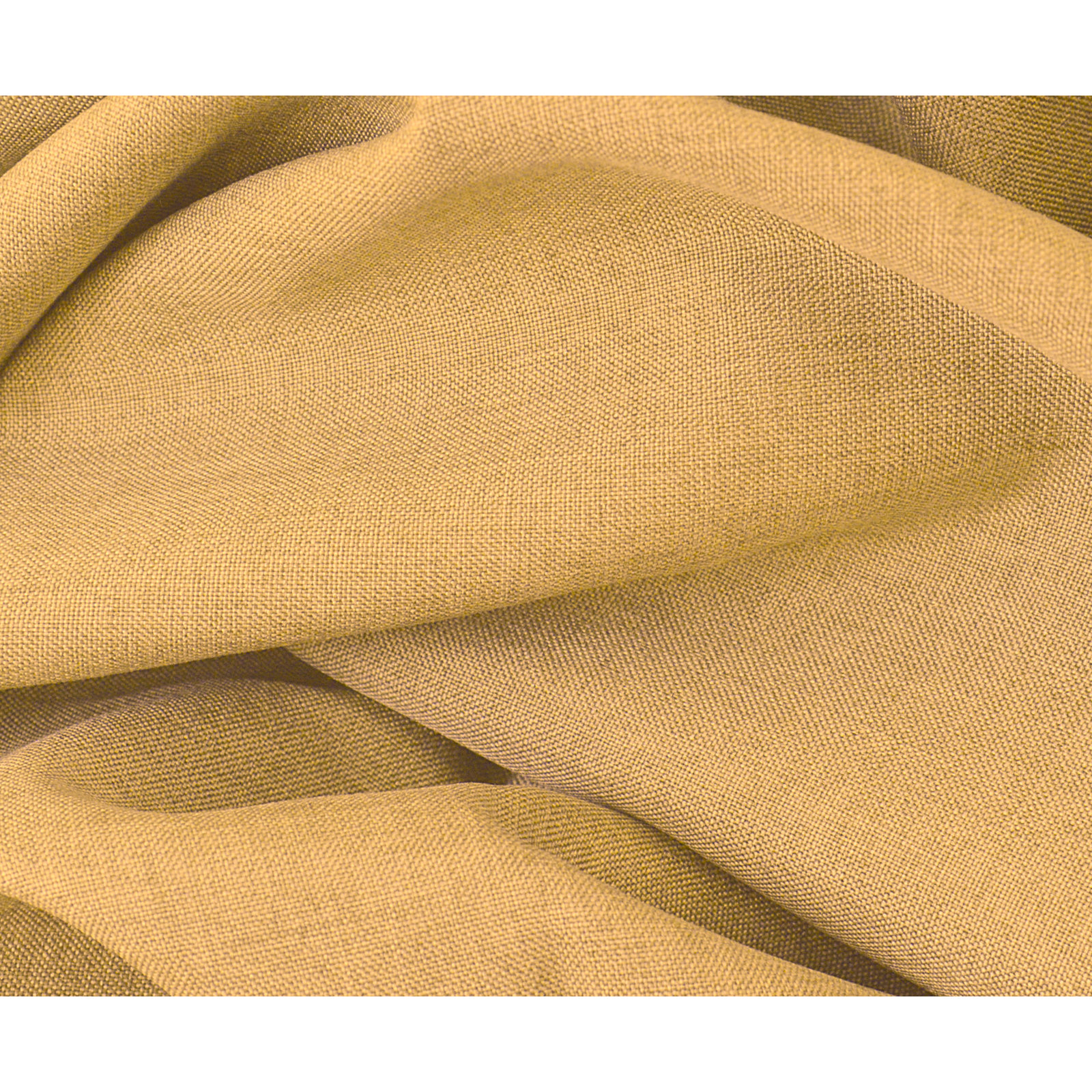 Lakeland Solid Semi-Sheer Grommet Curtain Panel, Gold Leaf, 56" W x 84" L