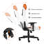 Fauteuil de jeu et de course pivotant ergonomique Inbox Zero-1912929357