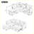 L-shaped Sectional Pull Out Sofa Bed Sleeper Sofa with Two USB Ports, Two Power Sockets and a Movable Storage Ottoman-1338142072