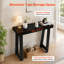 Console en bois, table basse-688766344