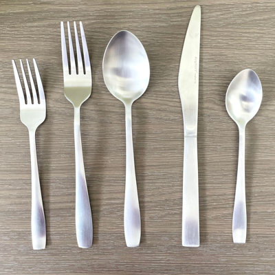 BergHOFF Taper 20Pc Flatware Set, Service for 4, 18/10 Stainless Steel