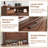 Shoe Storage Cabinet With 2 Flip Drawers,Farmhouse Narrow Shoe Organizer With Legs,Freestanding Hidden Slim Shoe Rack Cabinet With Open Storage For Entryway,Hallway, Foyer-217249448
