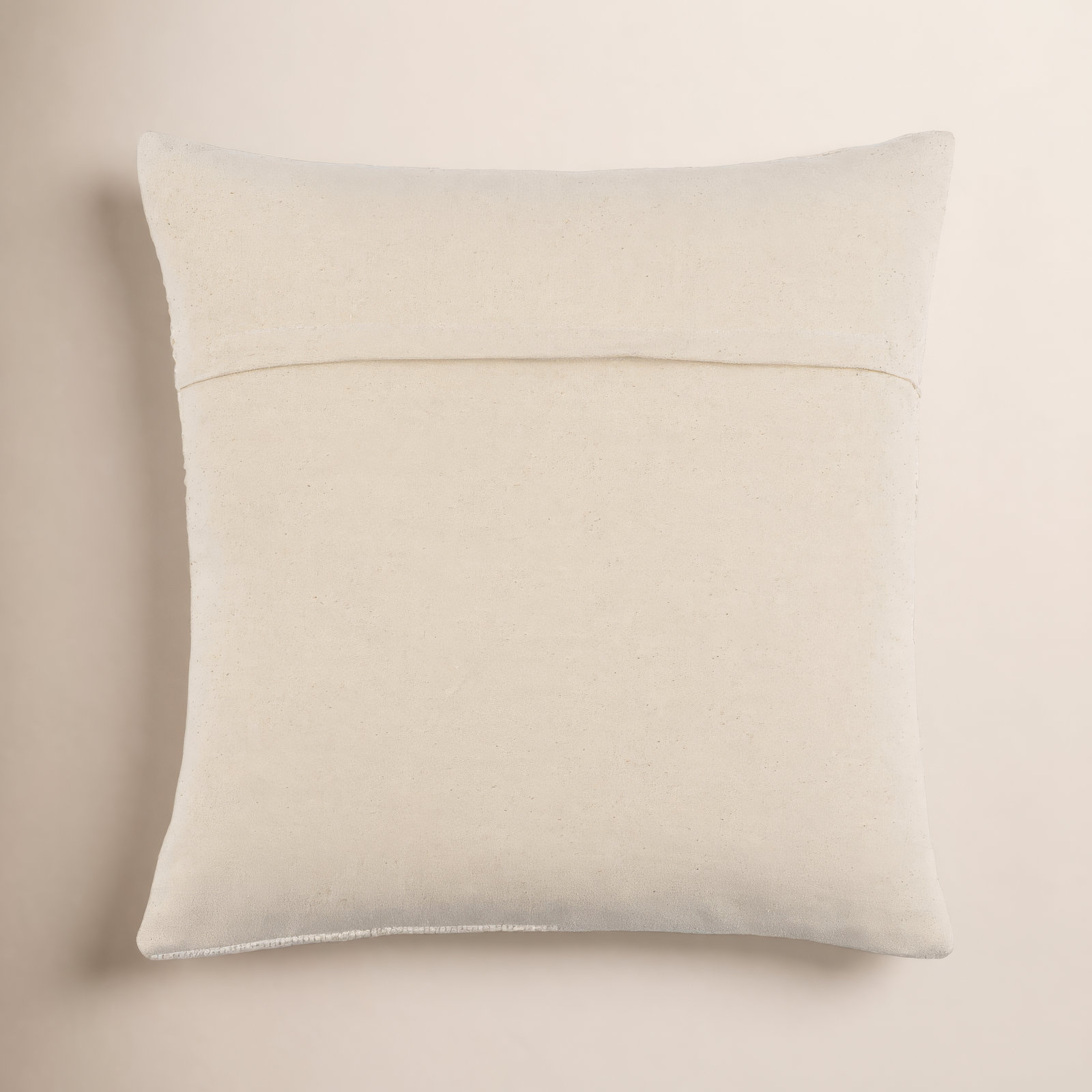 Keri Lumbar Throw Pillow, Down, 22" x 22", Cream