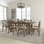 Ensemble de table de ferme pliante rustique Aylar avec chaises Ã  dossier croisÃ© et coussins-1790253920-1863064629