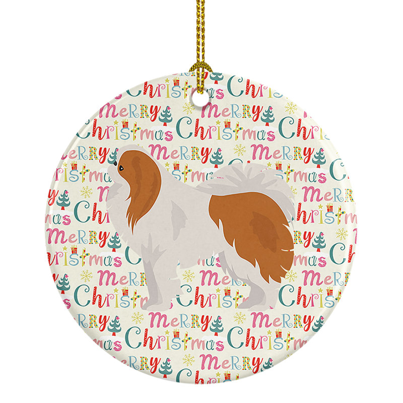 2.8'' Ceramic Animals Hanging Figurine Ornament