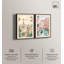 «Blush Parisian Glam Art», ensemble de 2 impressions sur toile par -1544306470-1544306459-1544306450