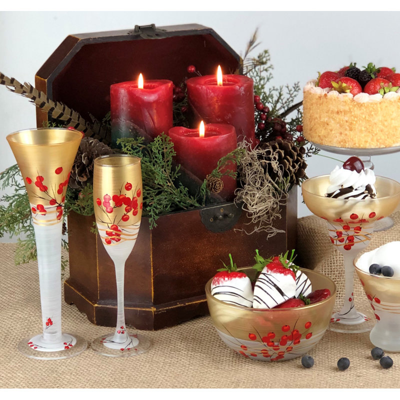 Berries 'n Branches Flute Set