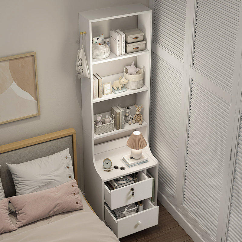 Saint-Andre 174cm H x 40cm W Standard Bookcase, (5 Shelves) 174 cm. H x 40 cm. W x 34 cm. D