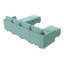 Canapé modulaire en U modulaire réversible avec siège de rangement-1889026058