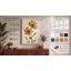 Golden Study Botanical - Wrapped Canvas-1209940908-1209940913