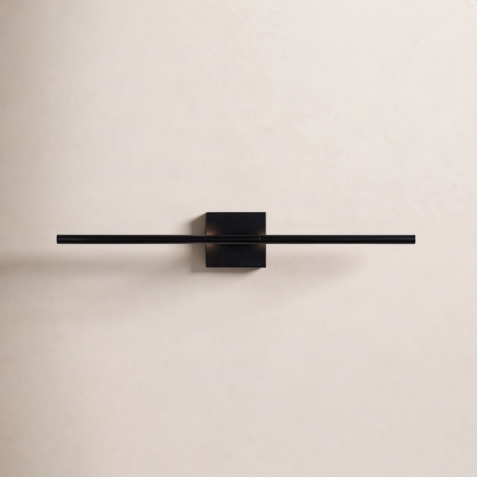 Gallatin Single Light Dimmable LED Armed Sconce, Black