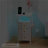 End Table with Charging Station, Nightstand with Fabric Drawers, Side Tables with USB Ports, White