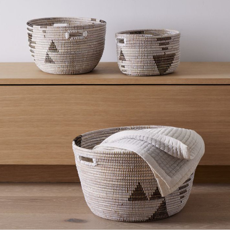 Panier de rangement ovale