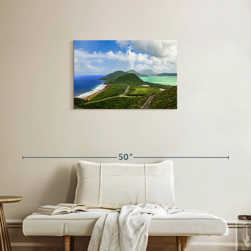 Gillard, Saint-Kitts, Atlantic Road, H 20 po x l 30 po