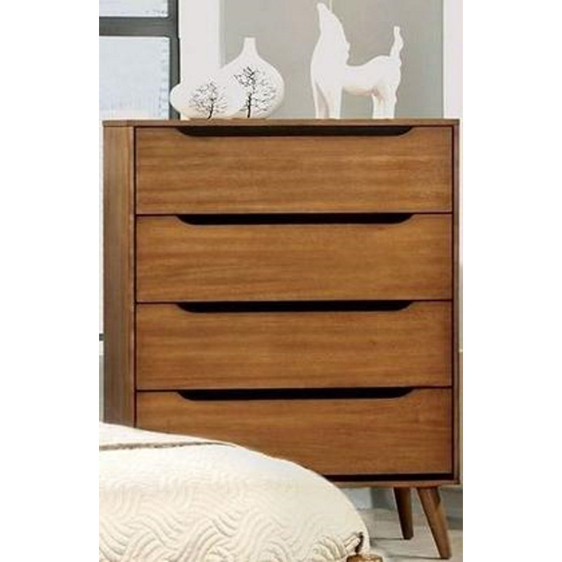 Commode 4 tiroirs Coppola Coss, Brown