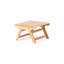 Outdoor Side Table With Open Slat Design-924054753