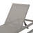 Outdoor Chaise Lounge Set Of 2 With Adjustable Aluminum Frame And Textilene Mesh Seating In Grey-740349411