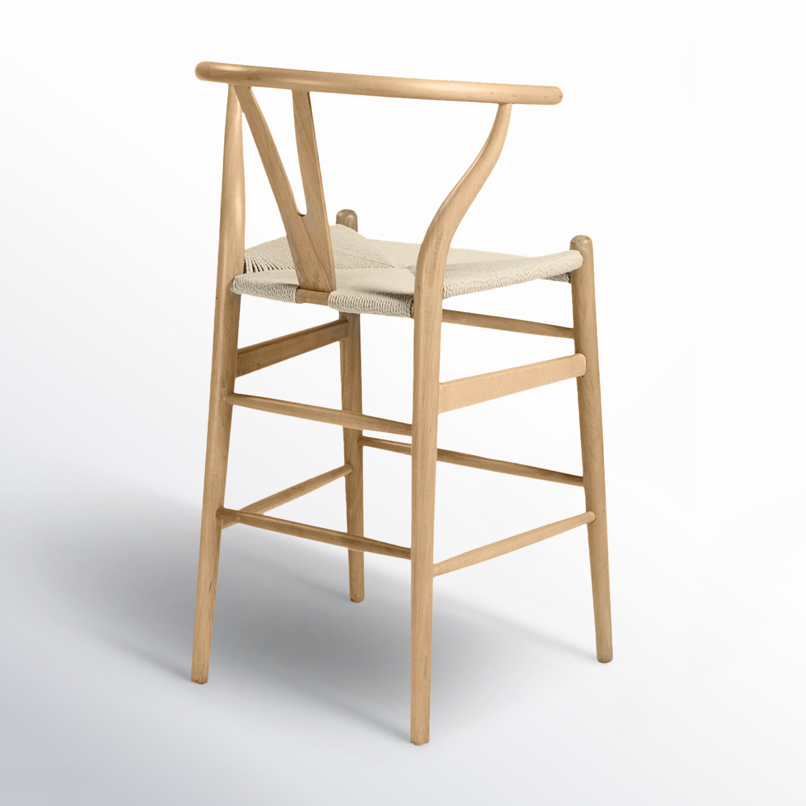 Fairbanks " Bar Stool, Natural, Natural, Counter Stool (26" Seat Height)