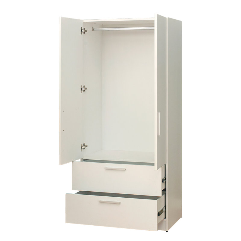 Système d'organisation l 31,5 po Haussman, Blanc