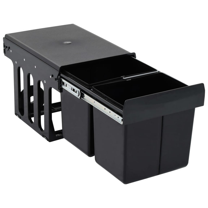 Poubelle de cuisine coulissante vidaXL 9,5 gal