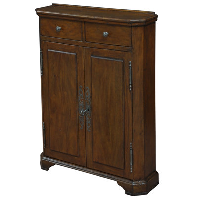 Morant Solid Wood Accent Cabinet