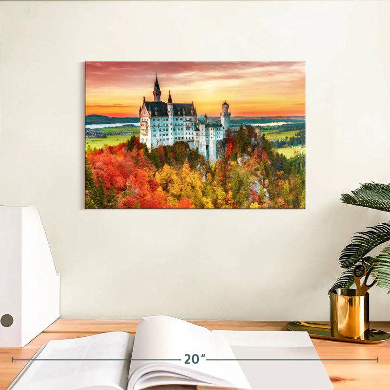 Neuschwanstein, H 8 po x l 12 po