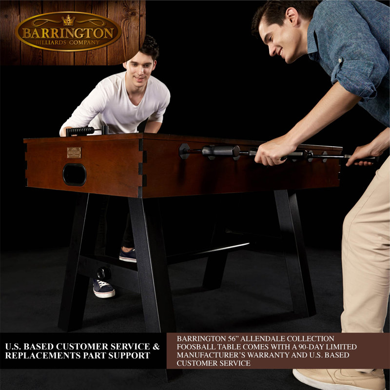 Table de soccer Barrington Allendale 56 "avec accessoires de jeu