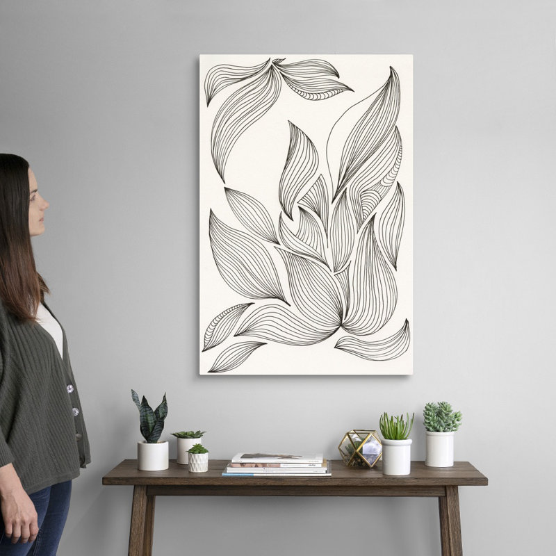 Art mural sur toile Giddy II, Toile tendue, H 36 po x l 24 po