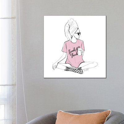 Beverly Hills - Wrapped Canvas Print