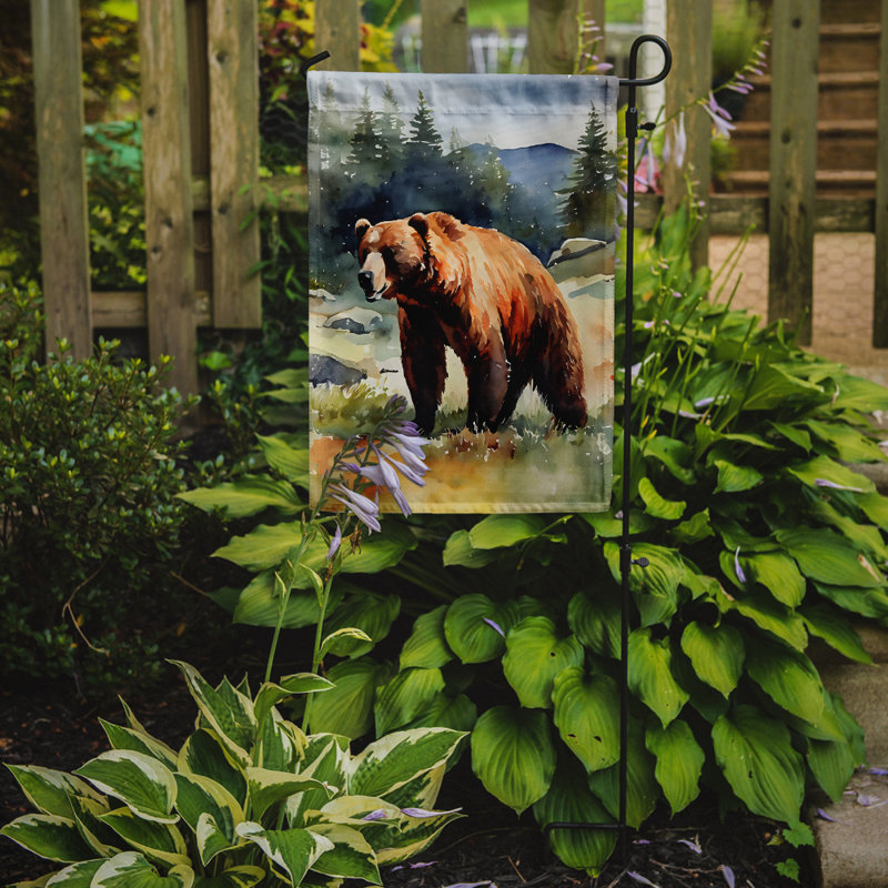 Double Sided 15.5'' H x 11.25'' W Polyester Animal Garden Flag
