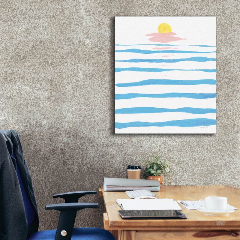 «Across The Water» par Danhui Nai, art mural sur toile, H 30 po x l 26 po