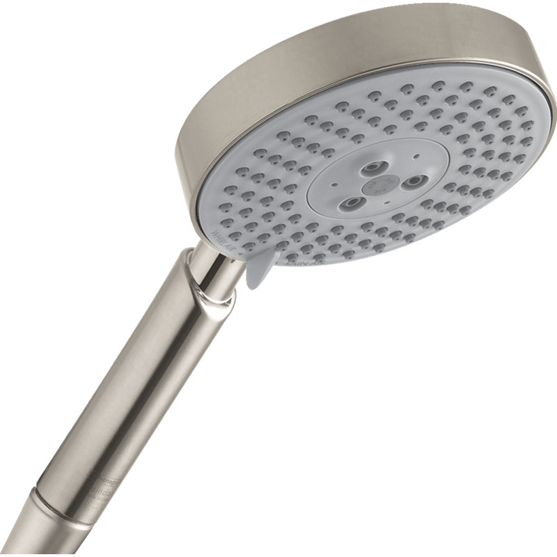 Pomme de douche à trois jets Raindance S 120 Air, Nickel brossé